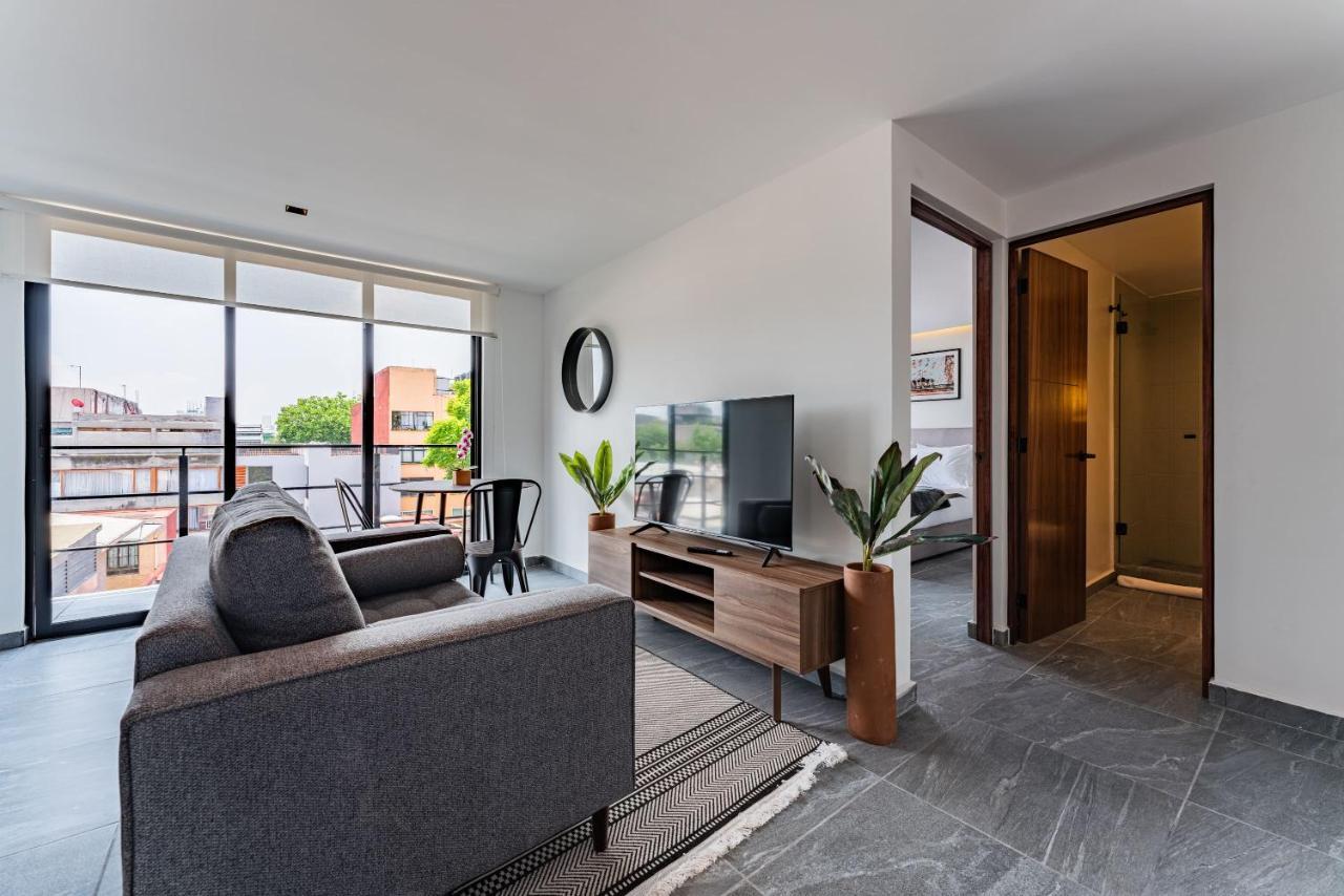 Santa Ma La Ribera Apartments By Vh Mexico City Exterior photo
